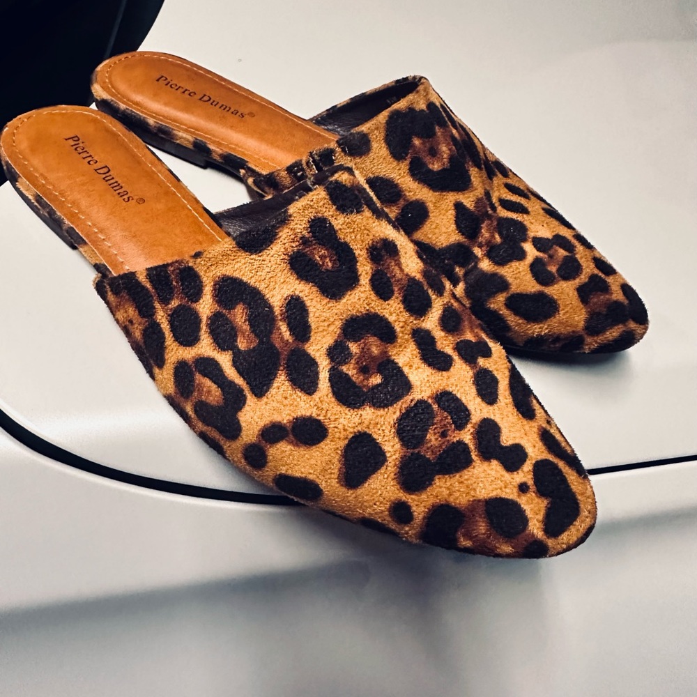Leopard Mules - Picture 2 of 3